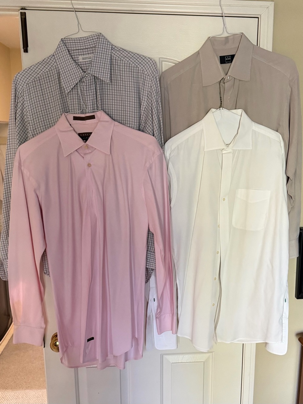 Men's Dress Shirts - Classic Long Sleeve